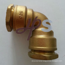 brass PE pipe fitting